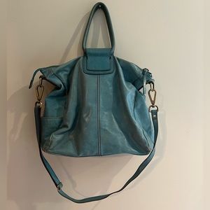 Teal Hobo satchel bag